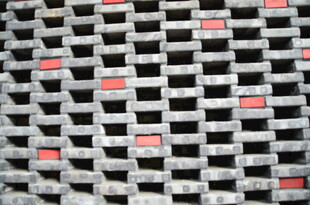 黑白红格子编织纹理图案
