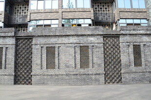 现代风格石砌建筑外观