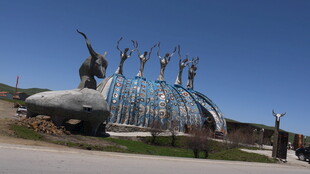 独特雕塑景观 艺术感十足