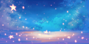 梦幻星空背景图