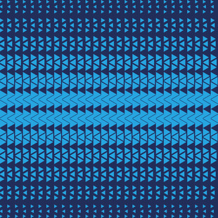 蓝调三角形几何条纹图案背景