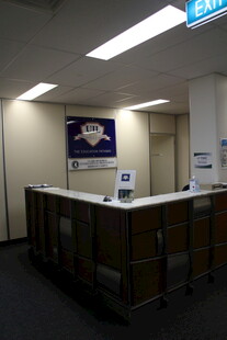 办公室前台接待区域