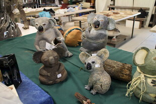 多样可爱考拉玩偶展示