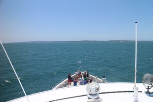 海上游艇上的欢乐时光