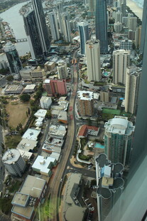 城市俯瞰 高楼林立的繁华景