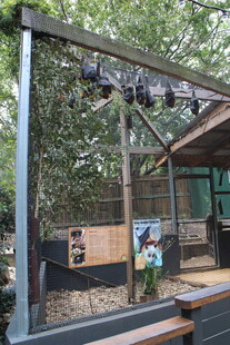 户外木质休闲棚景观