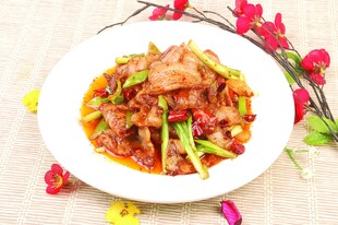 干锅肉片