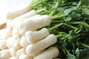 带叶白萝卜