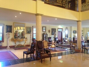 豪华大气的酒店大堂空间