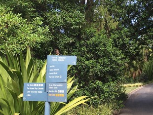 林间指路牌 开启自然之旅