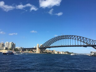 悉尼海港大桥壮丽景观
