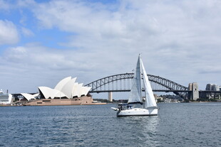 悉尼歌剧院与海港大桥美景