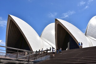 悉尼歌剧院外观近景