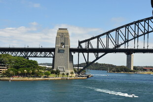 悉尼海港大桥壮观景致