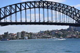 悉尼海港大桥壮观景致
