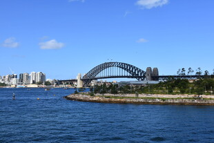 悉尼海港大桥美丽景致