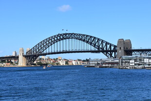 悉尼海港大桥壮丽景观