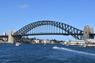 悉尼海港大桥壮丽景观