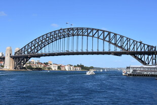 悉尼海港大桥壮丽景观