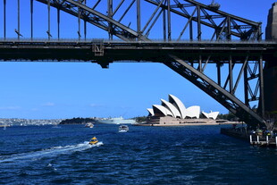 悉尼海港大桥与歌剧院美景