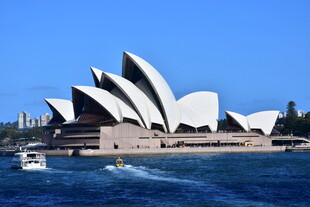 悉尼歌剧院海景风光
