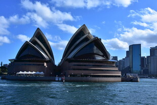 悉尼歌剧院的美丽景致
