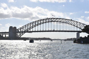 悉尼海港大桥壮丽景观