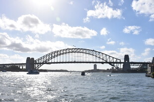 悉尼海港大桥壮丽景观