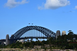 悉尼海港大桥壮丽景观
