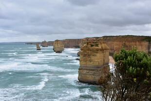 大洋路十二使徒岩海景