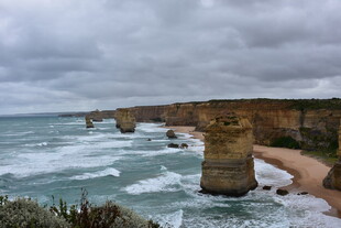 大洋路十二使徒岩海景