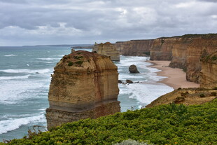 大洋路壮观海岸风景
