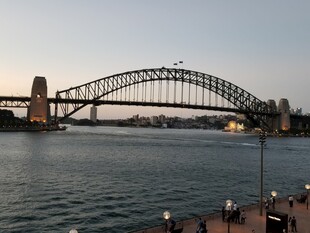 悉尼海港大桥美丽景致