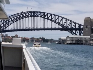 悉尼海港大桥海上景观