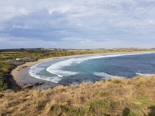 海岸风光 海浪拍岸美景