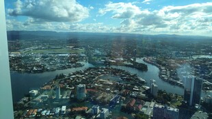 城市高空俯瞰景观