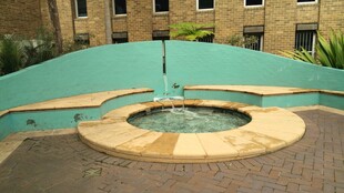 户外圆形喷泉景观设计