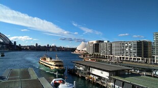 悉尼港口美丽城市景观