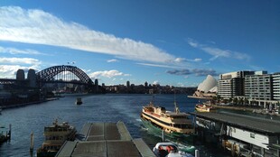 悉尼港湾风光