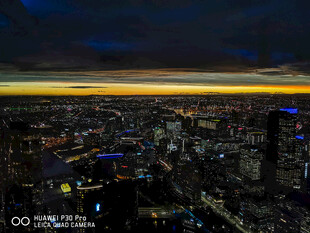 城市夜景俯瞰 华灯初上