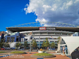 现代体育场外观景观