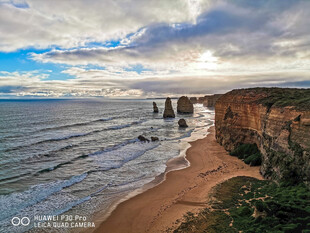 大洋路十二使徒岩美景