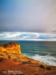 海岸风光 壮丽悬崖与碧海