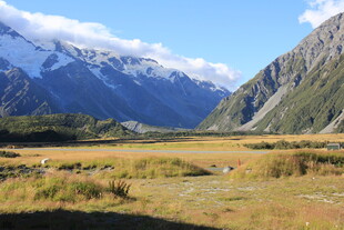壮丽山谷间的自然风光