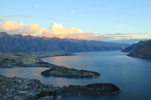 湖畔山景 绝美自然风光