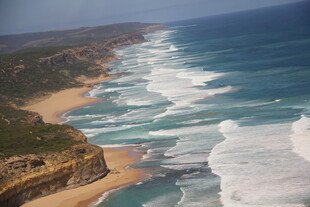 壮丽海岸风光 海浪拍岸