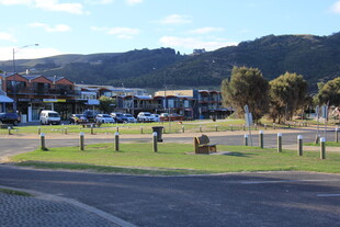 小镇风光 宁静开阔景致