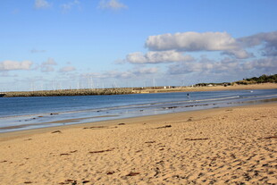 美丽沙滩与辽阔海景