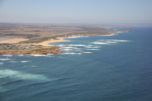 海岸风光 碧海蓝天与浅滩