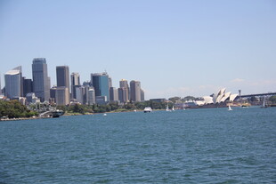 悉尼城市与海港风光